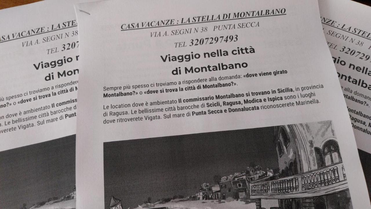 La Stella Di Montalbano Con Parcheggio Privato Apartment ปุนตาเซกกา ภายนอก รูปภาพ